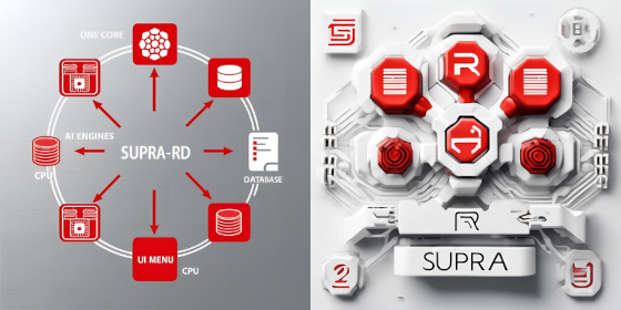 SUPRA-RD System Architecture Diagram: Core, Anti-Fast-Track, and Supra Extreme Engines